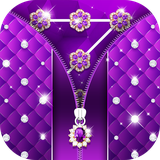 com.tppm.purple.diamond.flower.zipper.lock.pattern