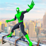 lone.developer.joker.spider.battle.hero.rope.spider.power