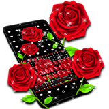keyboard.theme.red.rose.cutie