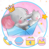 com.cartoon.kitten.elephant.baby
