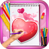justcreativeclub.learnhowtodraw.cutelovelyhearts