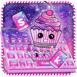 keyboard.theme.cute.galaxy.cupcake