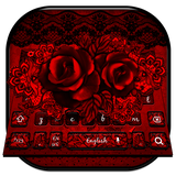 keyboard.theme.rose.lace.red.dark