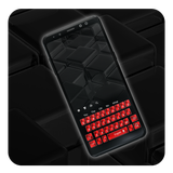 keyboard.theme.red.black.metal