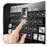 keyboard.theme.black.silver.metal