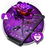 com.purple.glitter.bloom.rose