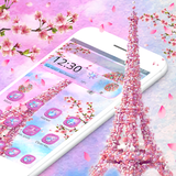 com.romantic.dreamy.pink.eiffel.tower