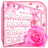 keyboard.theme.love.pink.rose.flowers