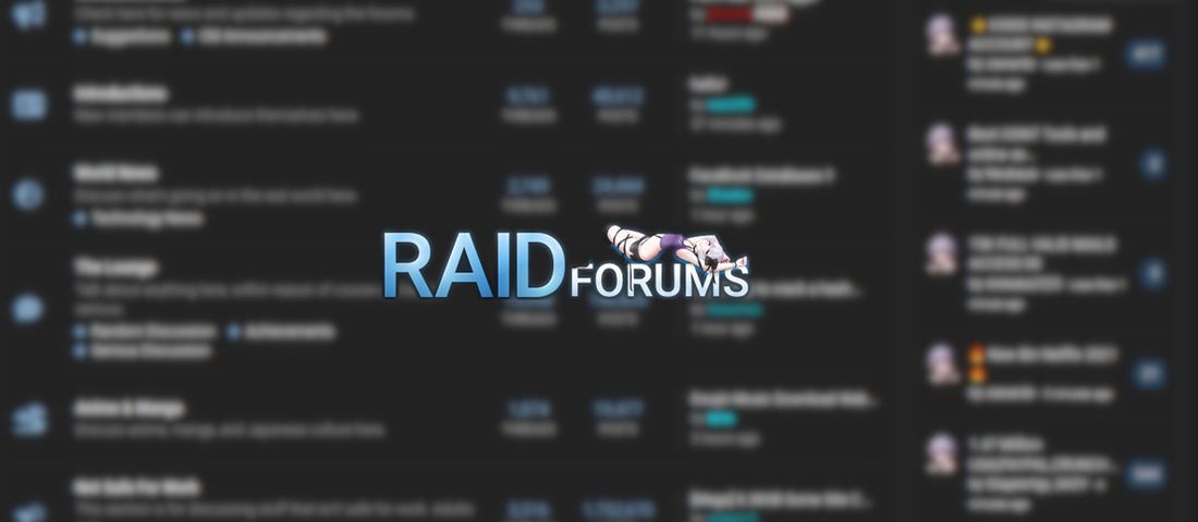 توقف فعالیت RaidForums