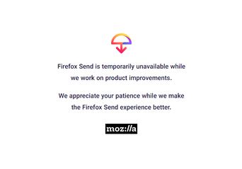 تعلیق موقت سرویس Firefox Send