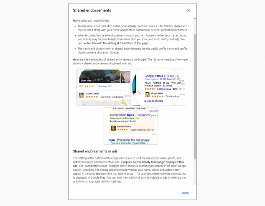کنترل چیزهایی که دیگران درباره شما میبینند