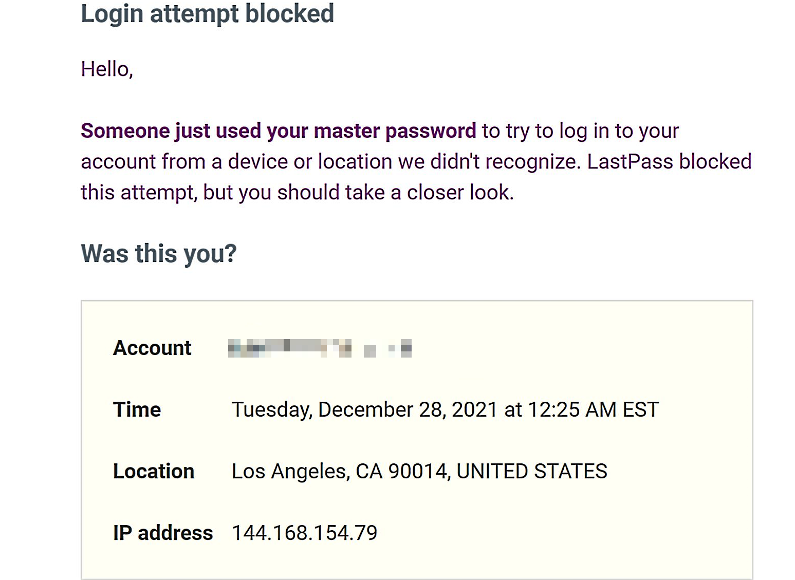 گمانهها درباره در معرض خطر قرار گرفتن رمزهای عبور اصلی حسابهای LastPass